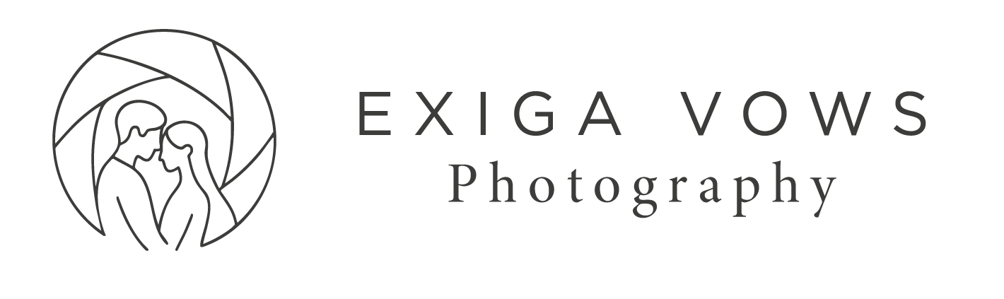 Exiga Vows Photography Logo